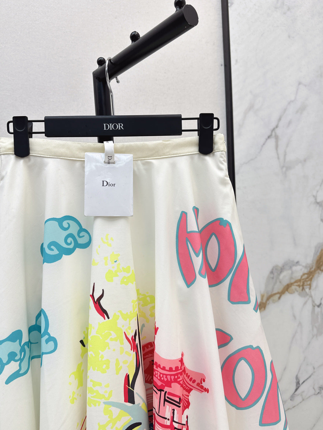 CD 25ss printed skirt