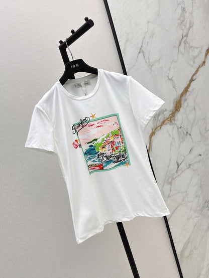CD 25ss printed t-shirt