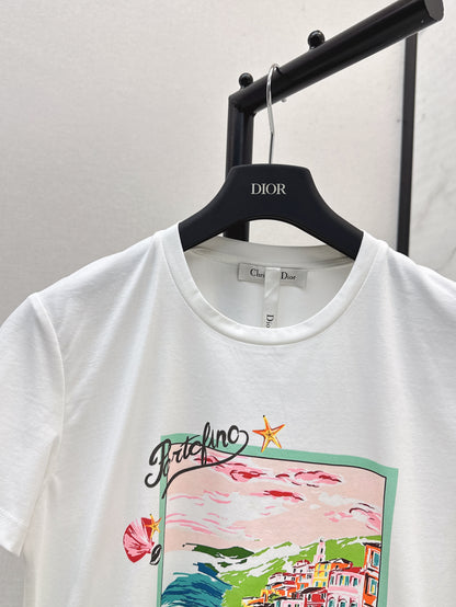 CD 25ss printed t-shirt
