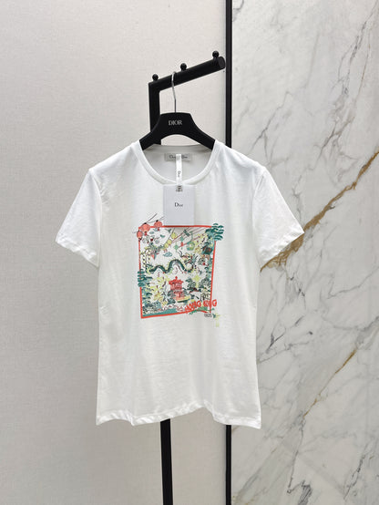 CD 25ss printed t-shirt