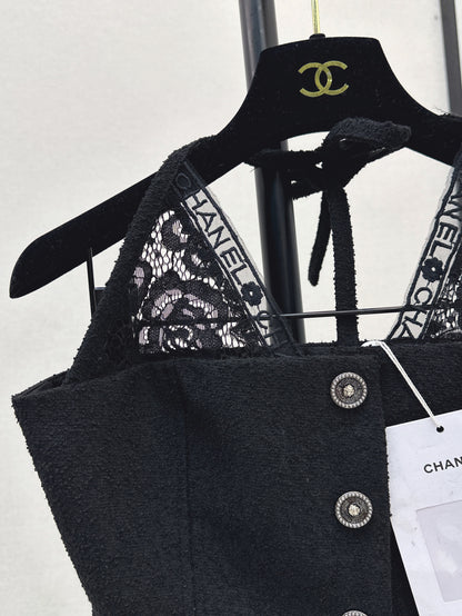 Chan 25ss lace tube top