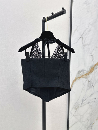 Chan 25ss lace tube top