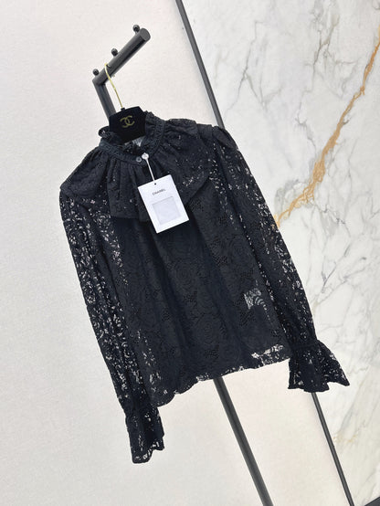 Chan 25ss lace shirt