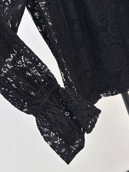 Chan 25ss lace shirt