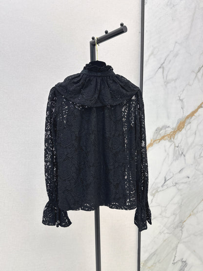 Chan 25ss lace shirt