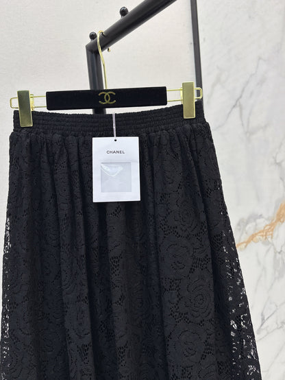 Chan 25ss lace skirt