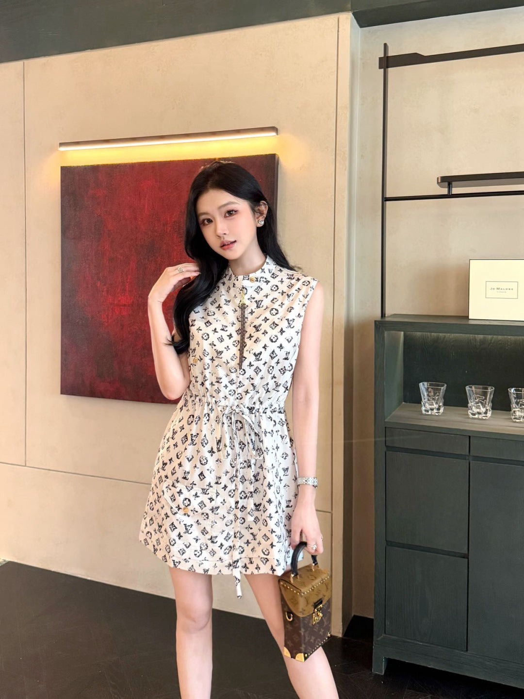 Louis 25ss sleeveless dress
