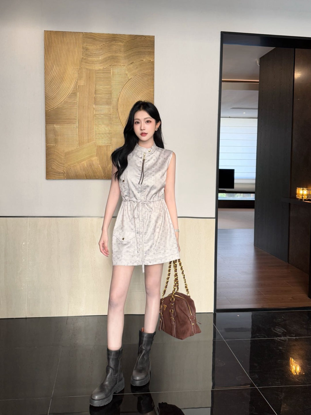 Louis 25ss sleeveless dress