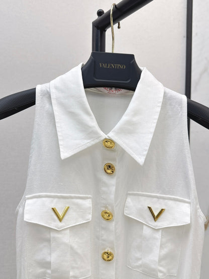 Valen 25ss sleeveless dress