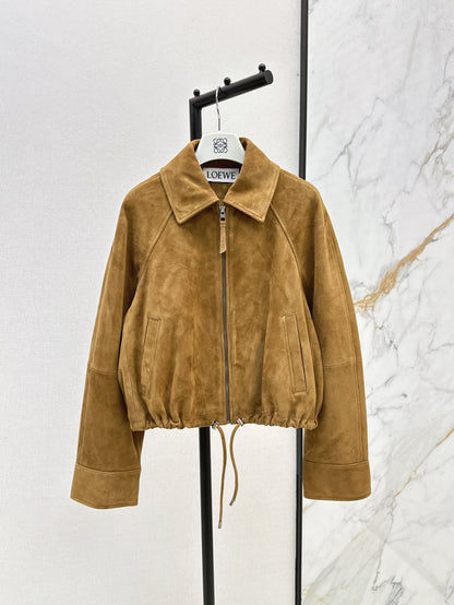 Loe 25fw suede jacket