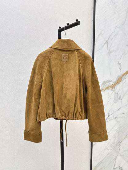 Loe 25fw suede jacket