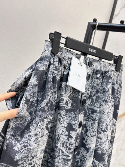 CD 25ss printed skirt