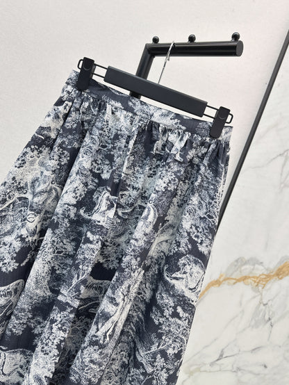 CD 25ss printed skirt