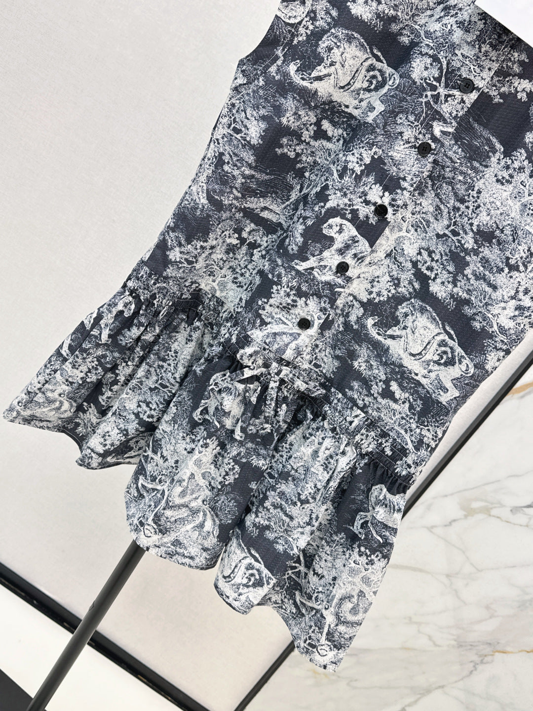 CD 25ss printed dress