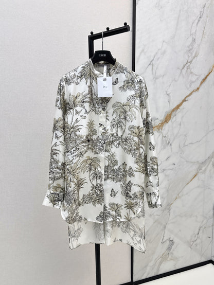 CD 25ss silk shirt