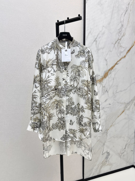 CD 25ss silk shirt