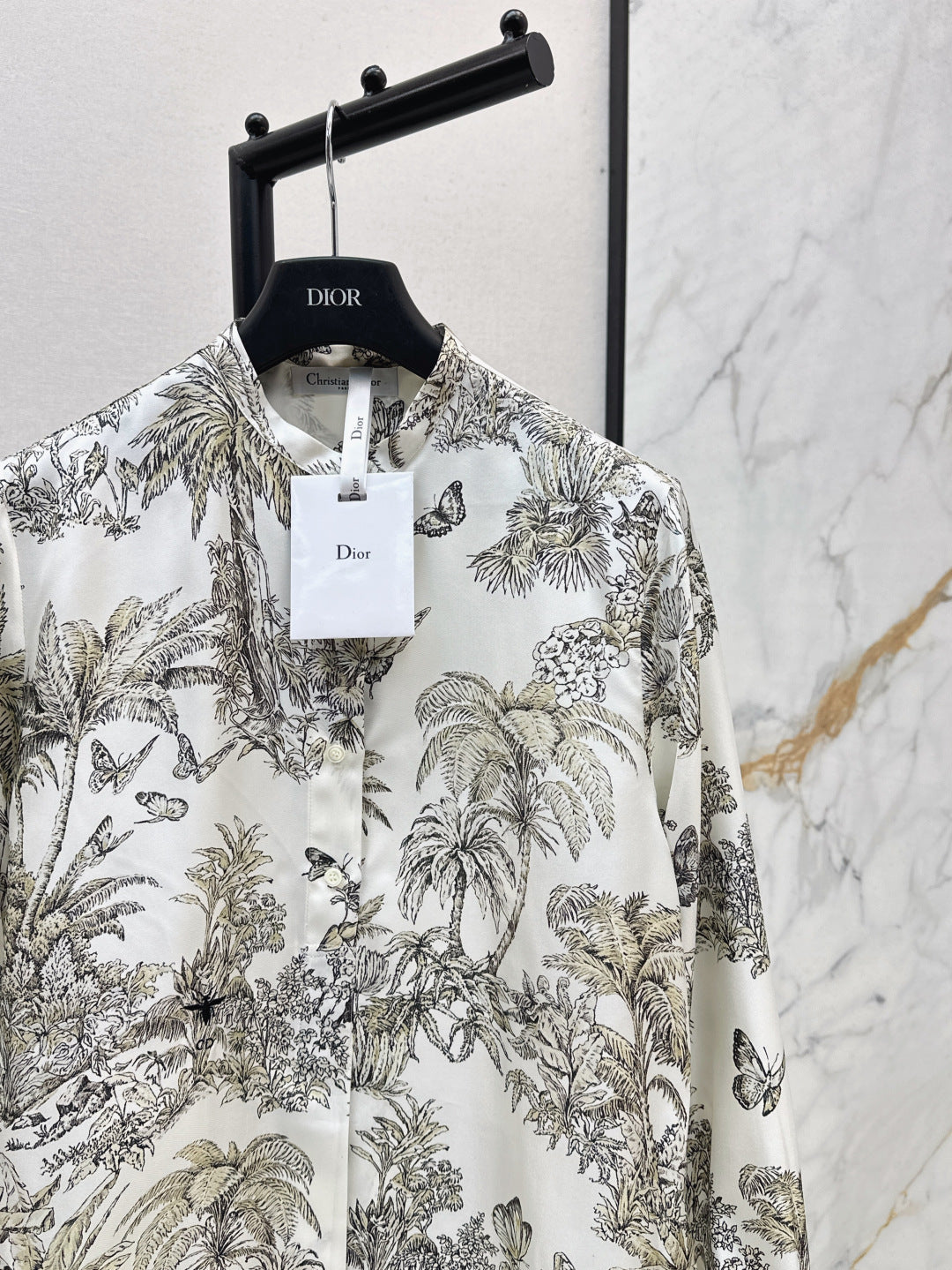 CD 25ss silk shirt