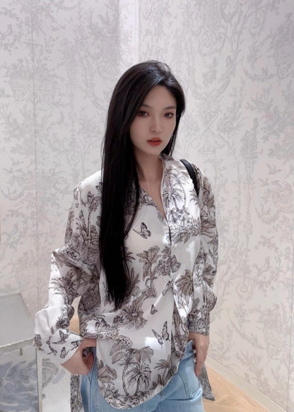 CD 25ss silk shirt