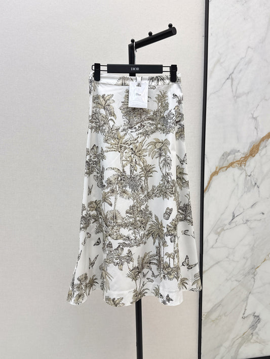 CD 25ss printed skirt
