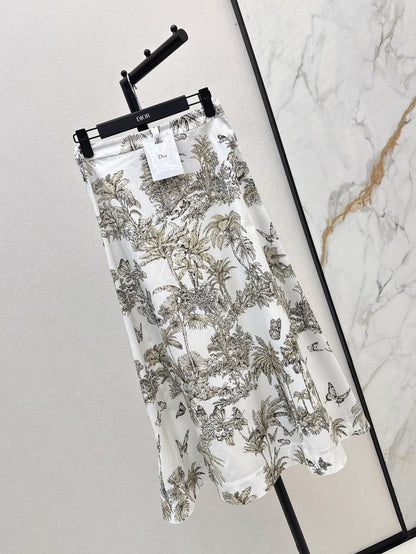 CD 25ss printed skirt