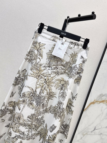 CD 25ss printed skirt