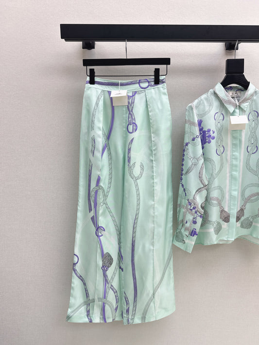 Herm 25fw silk pants