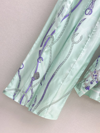 Herm 25fw silk pants