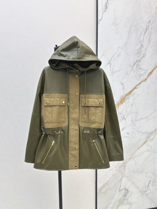 Celi 25fw leather jacket