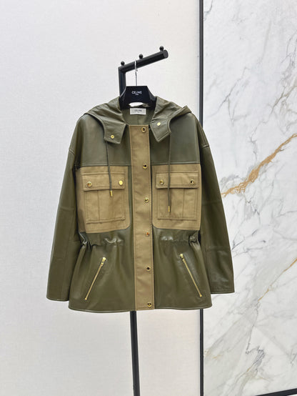 Celi 25fw leather jacket