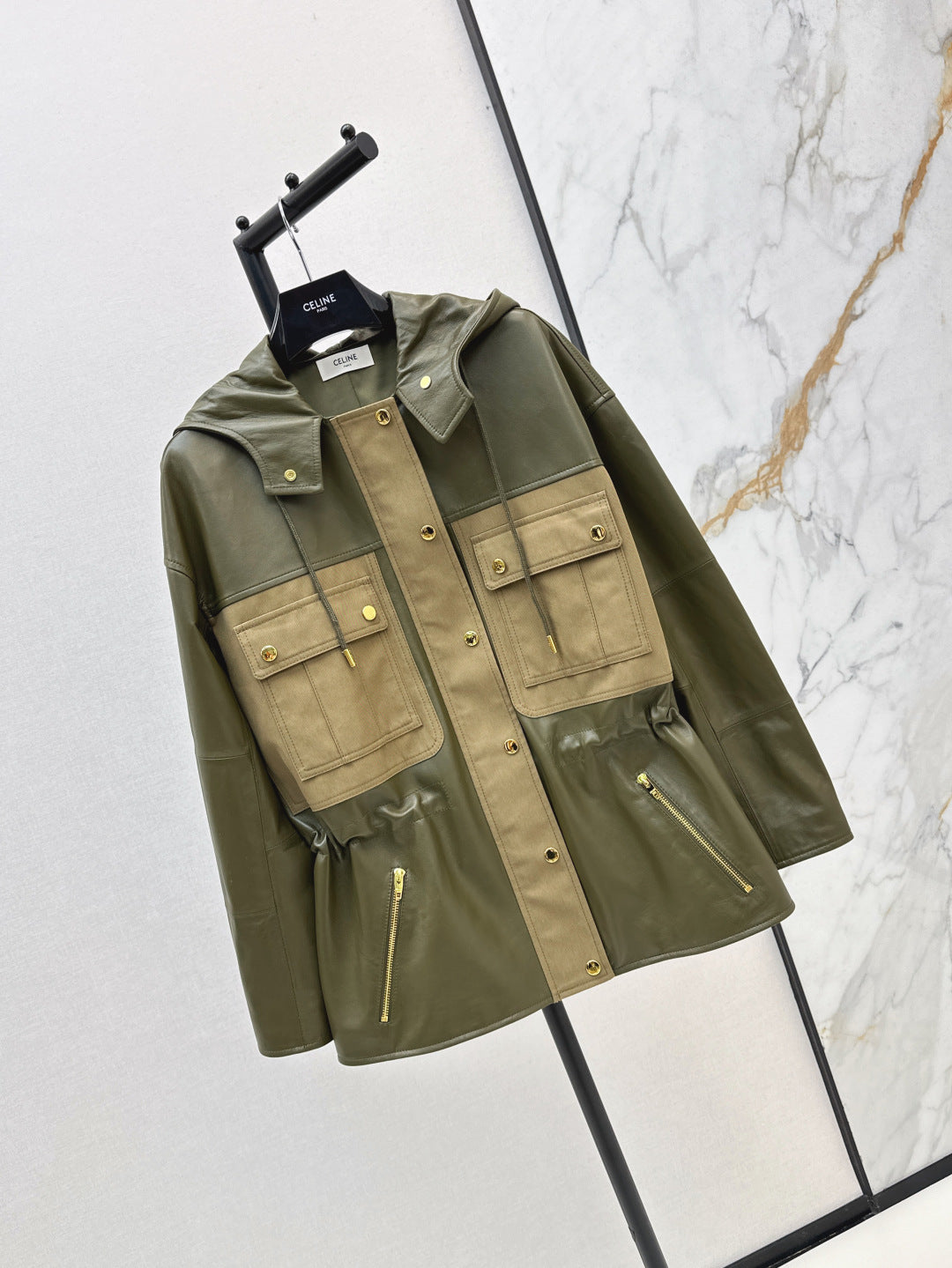 Celi 25fw leather jacket
