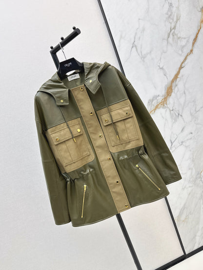 Celi 25fw leather jacket