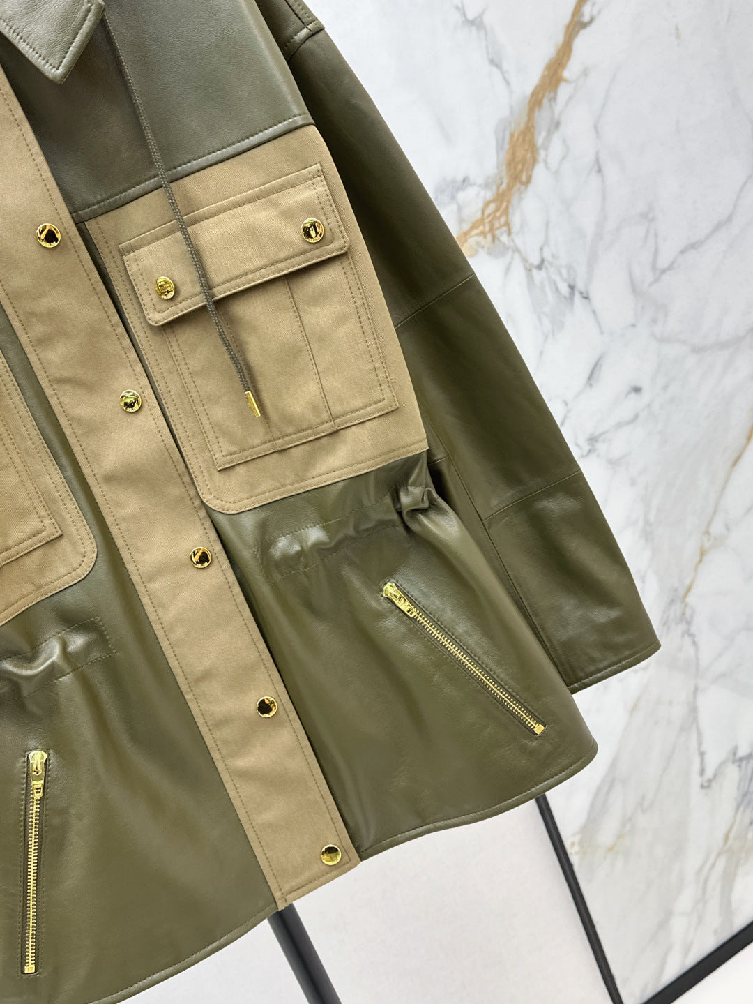 Celi 25fw leather jacket