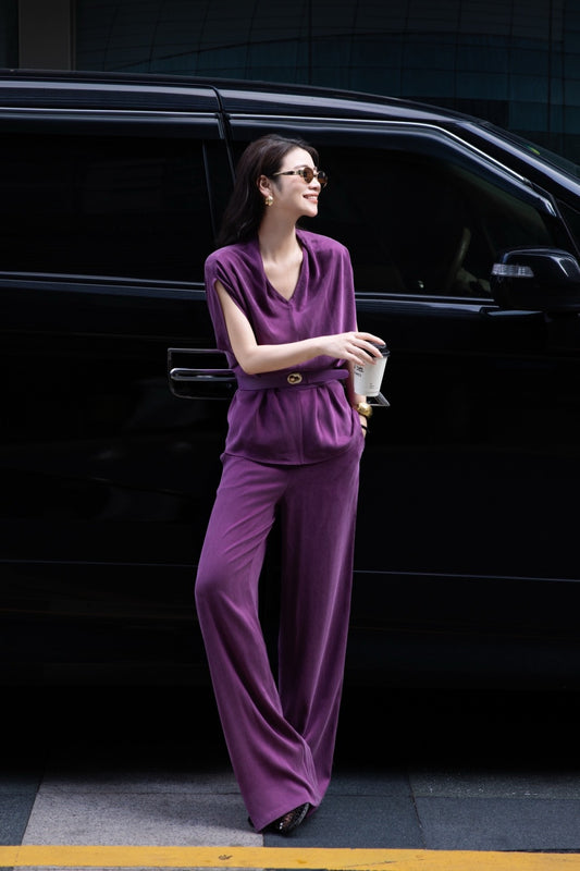 Loro 25ss cupro suit