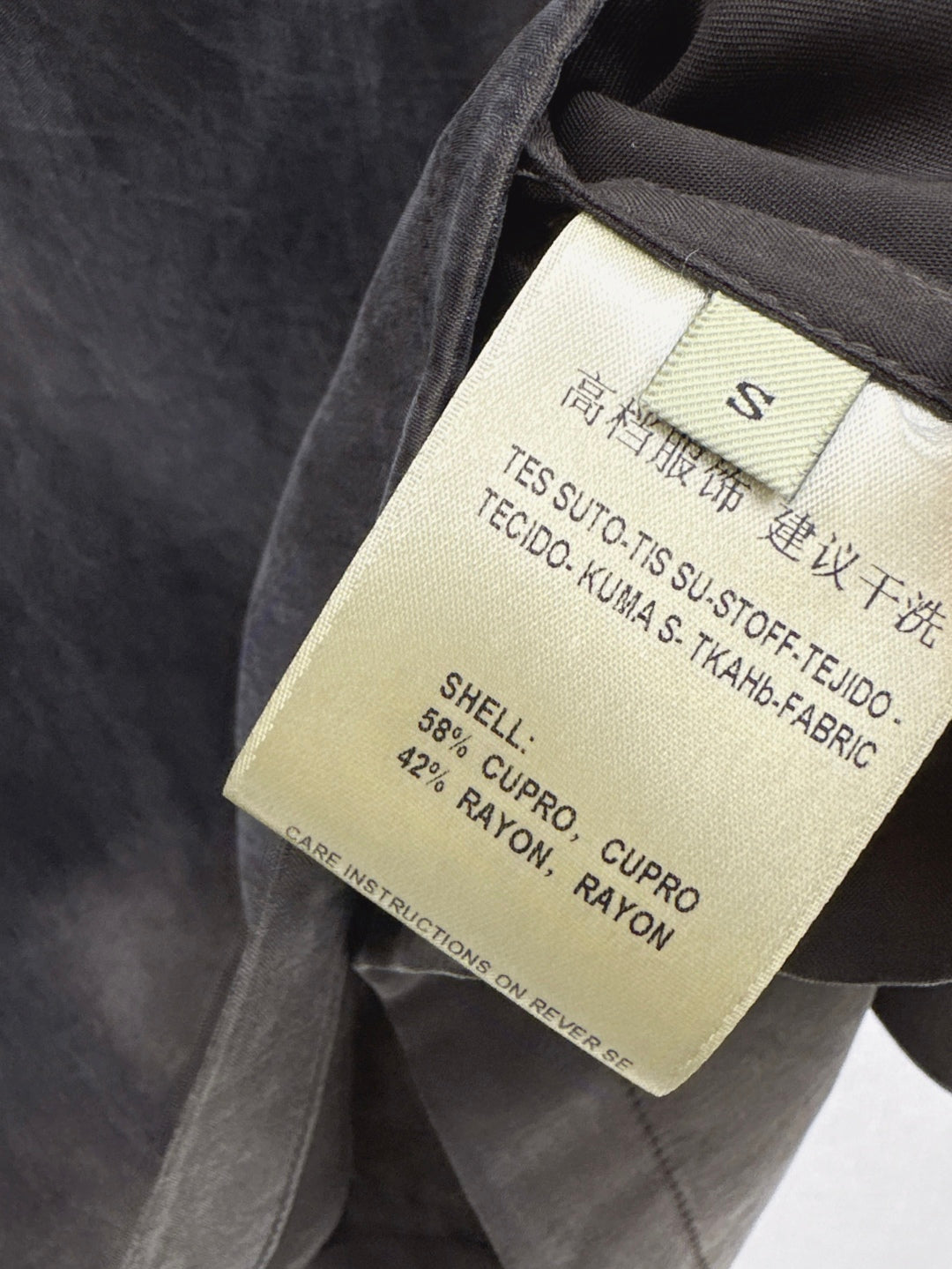 Loro 25ss cupro suit