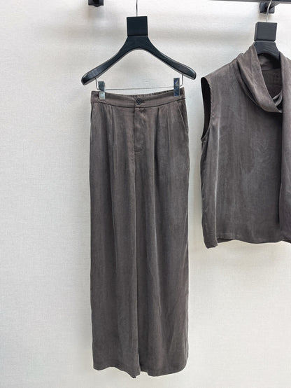 Loro 25ss cupro suit
