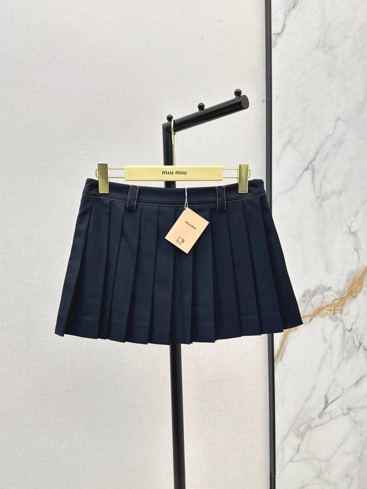 Miu 25ss pleated skirt