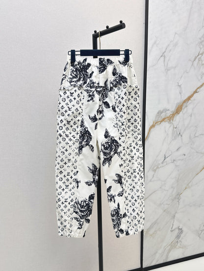 Louis 25fw printed pants
