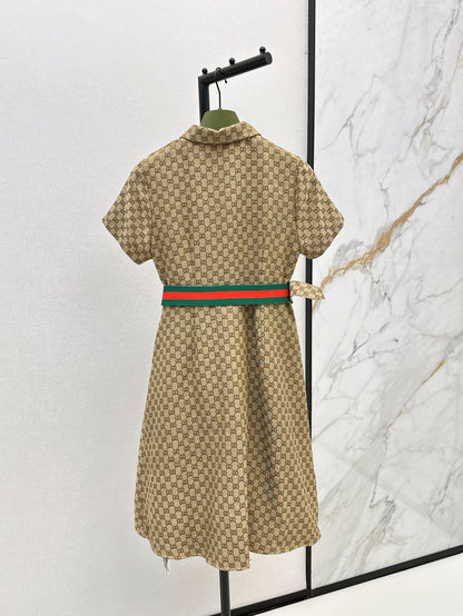 Guc 25ss jacquard dress