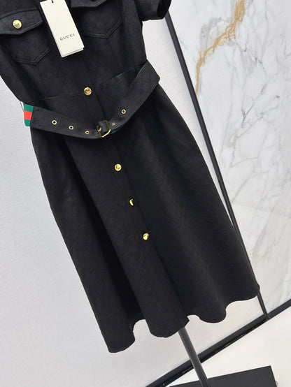 Guc 25ss jacquard dress