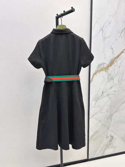 Guc 25ss jacquard dress