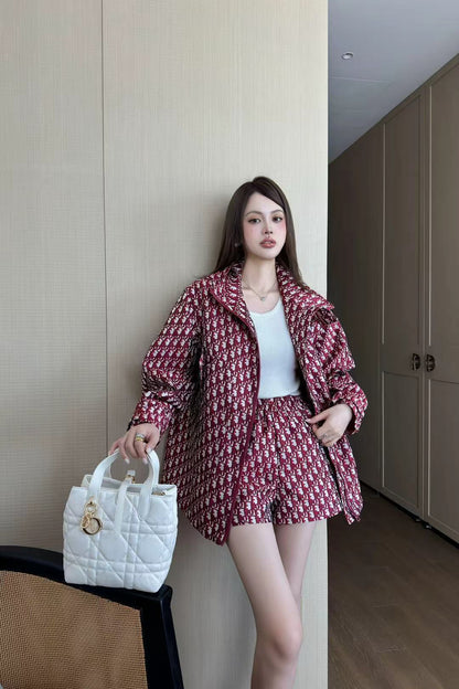 CD 25fw jacquard jacket
