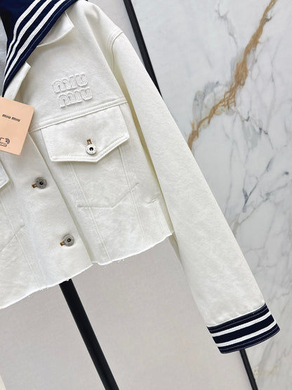 Miu 25fw denim jacket