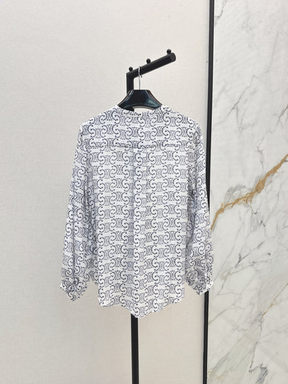Celi 25ss silk shirt