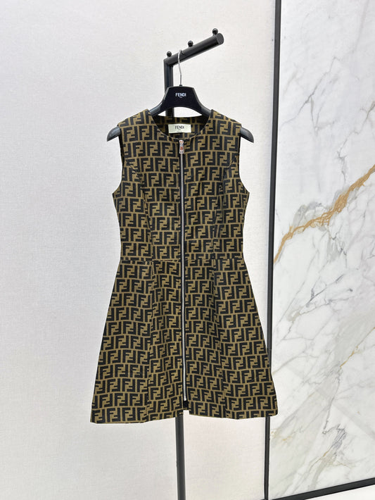 Fend 25fw jacquard dress