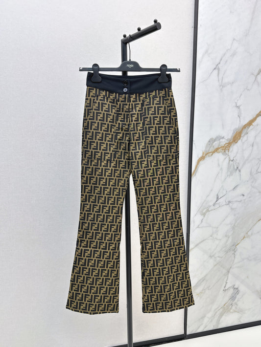 Fend 25fw jacquard pants