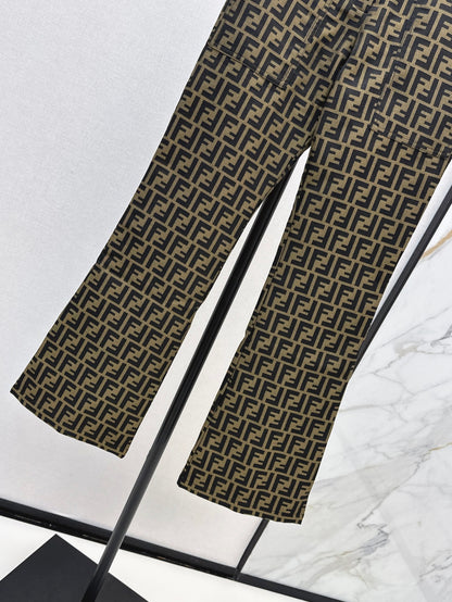 Fend 25fw jacquard pants