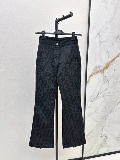 Fend 25fw jacquard pants