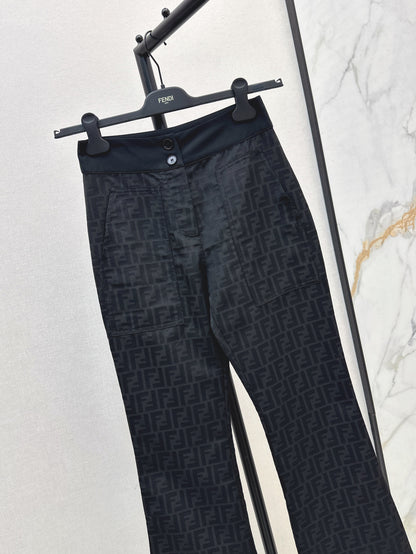 Fend 25fw jacquard pants