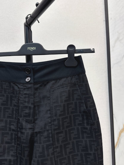 Fend 25fw jacquard pants