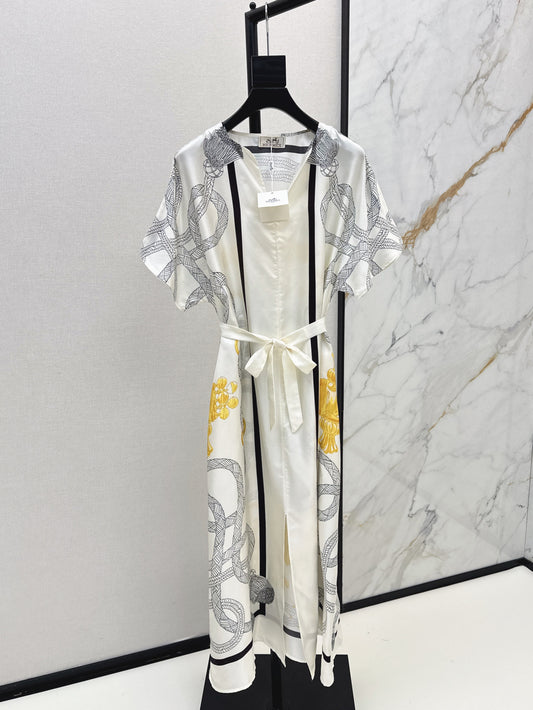 Herm 25ss silk dress